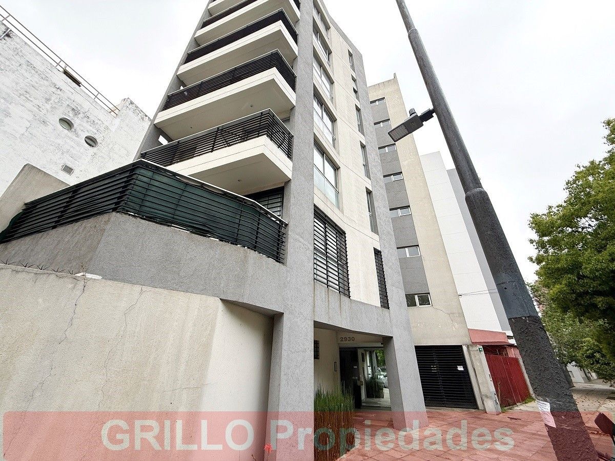 El edificio. de Bordabehere 2930. Departamento monoambiente con balcón de 35 m²
