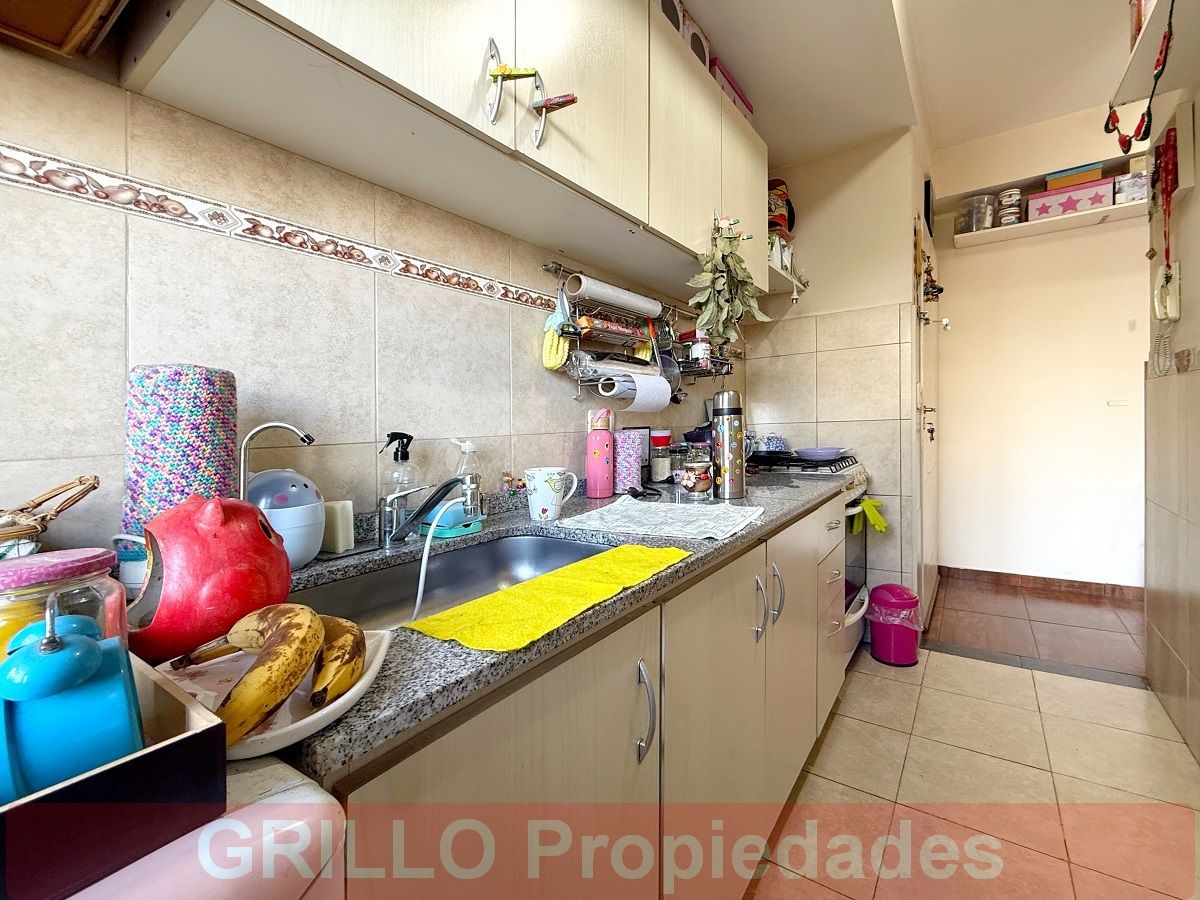 Cocina. de Rafaela 4298. Departamento de dos ambientes con balcón, vista abierta y muy luminoso.